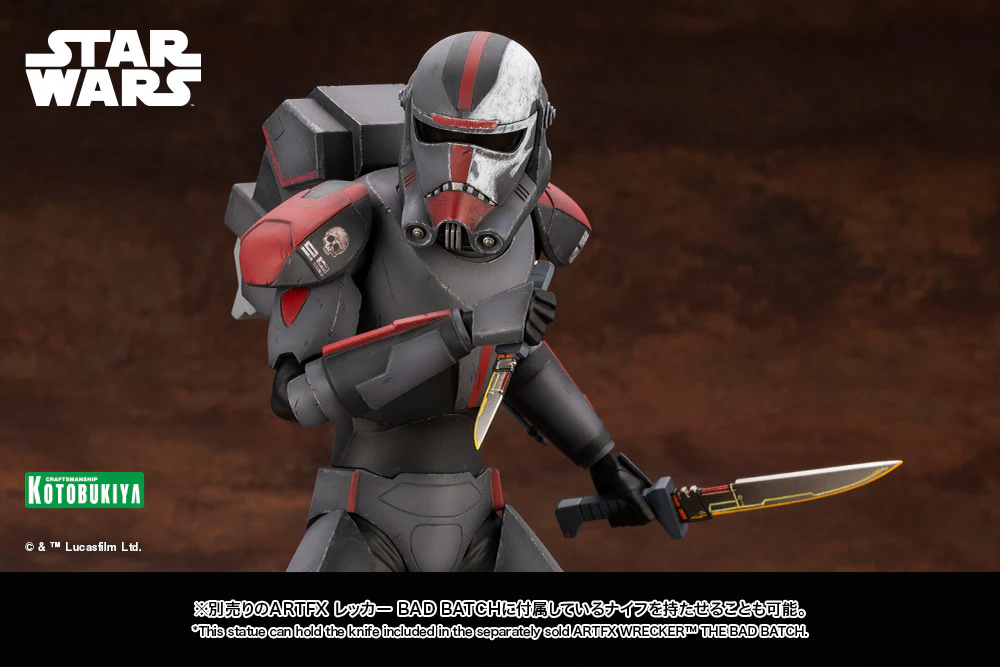 Star Wars: The Bad Batch ArtFX Hunter Statue - Image 27