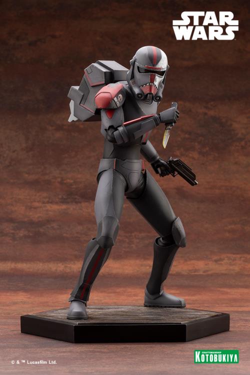Star Wars: The Bad Batch ArtFX Hunter Statue - Image 9