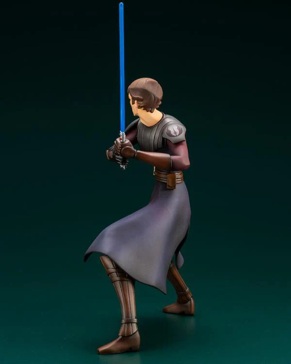 Star Wars: The Clone Wars ArtFX+ Anakin Skywalker Statue (With Ahsoka Tano Piece) - Image 5