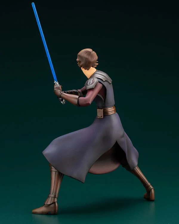Star Wars: The Clone Wars ArtFX+ Anakin Skywalker Statue (With Ahsoka Tano Piece) - Image 6