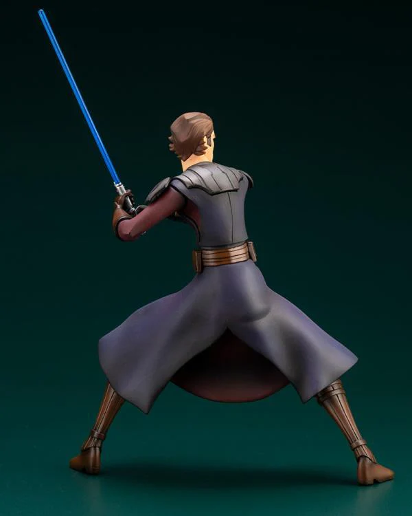 Star Wars: The Clone Wars ArtFX+ Anakin Skywalker Statue (With Ahsoka Tano Piece) - Image 7