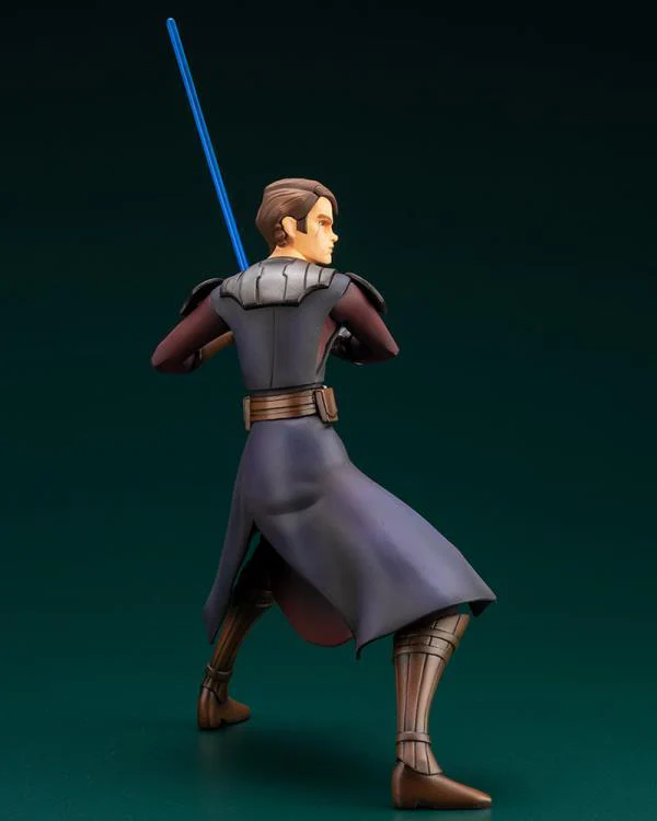 Star Wars: The Clone Wars ArtFX+ Anakin Skywalker Statue (With Ahsoka Tano Piece) - Image 8