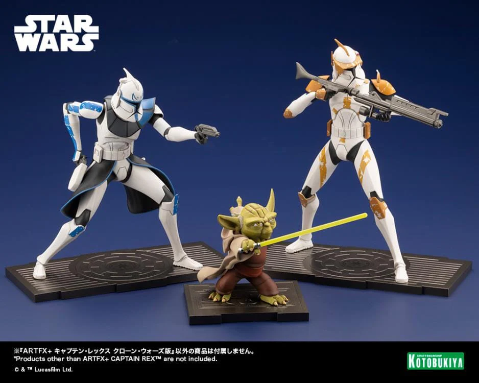 Star Wars The Clone Wars ArtFX+ Captain Rex Statue - Image 18