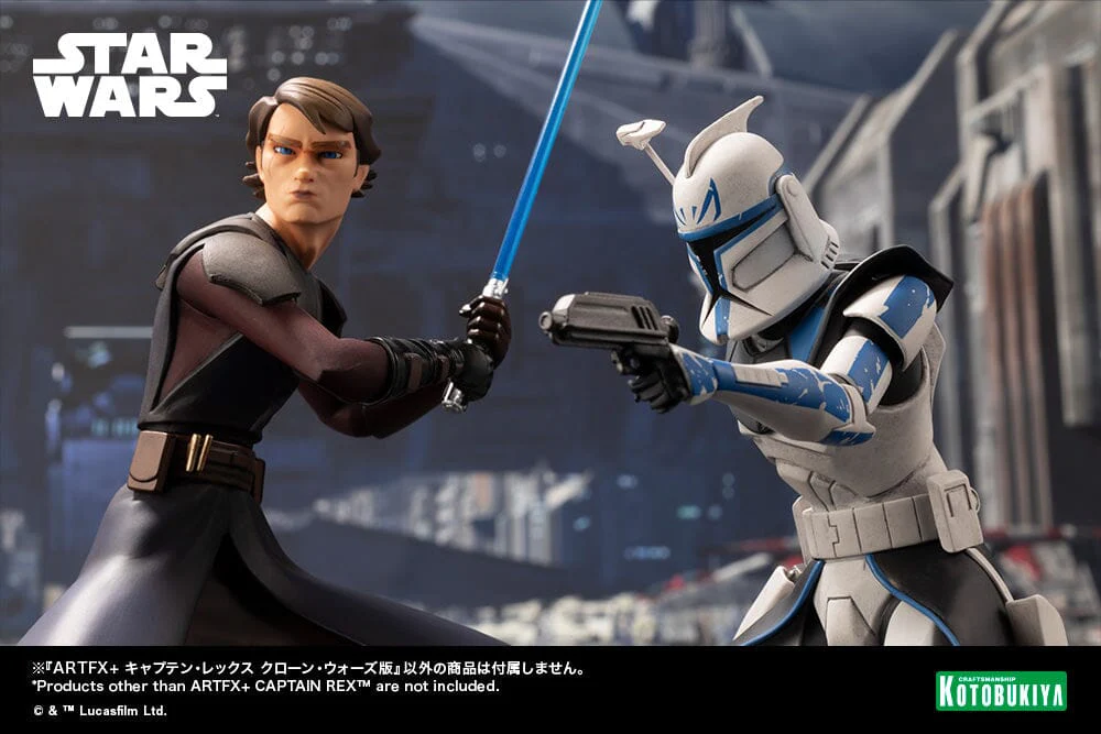 Star Wars The Clone Wars ArtFX+ Captain Rex Statue - Image 19