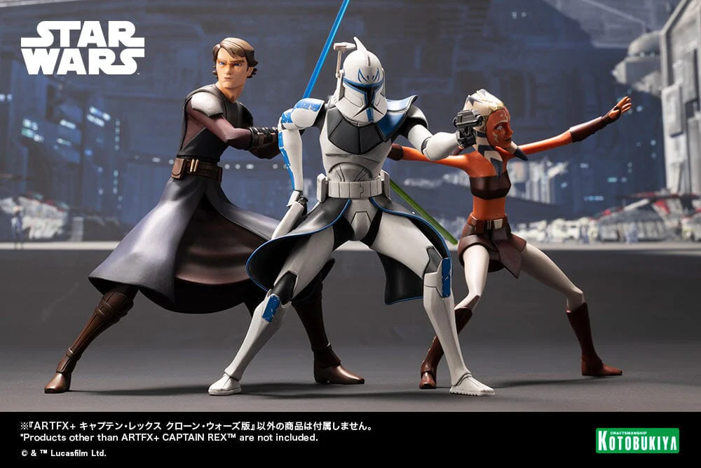 Star Wars The Clone Wars ArtFX+ Captain Rex Statue - Image 20
