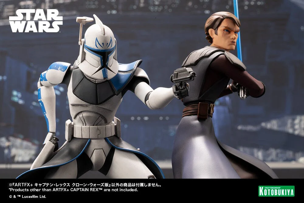Star Wars The Clone Wars ArtFX+ Captain Rex Statue - Image 21