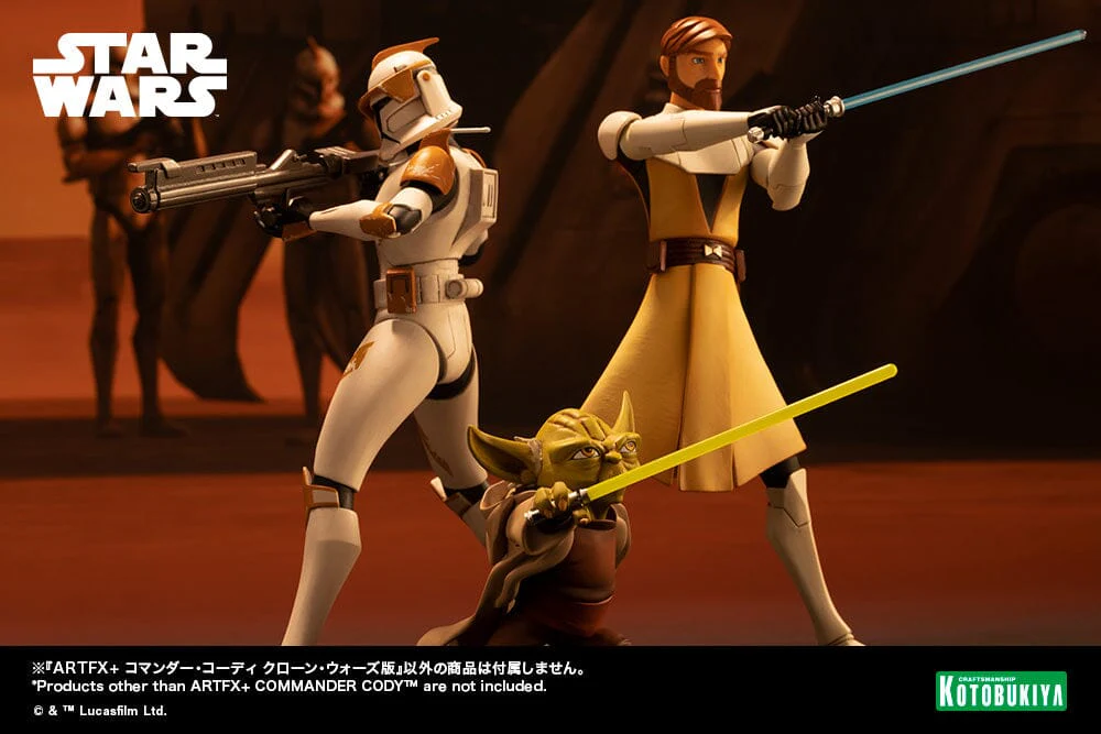 Star Wars The Clone Wars ArtFX+ Commander Cody Statue - Image 19
