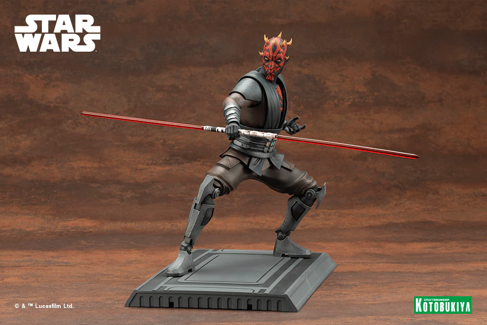 Star Wars: The Clone Wars ArtFX Darth Maul 1/7 Scale Figure - Image 2