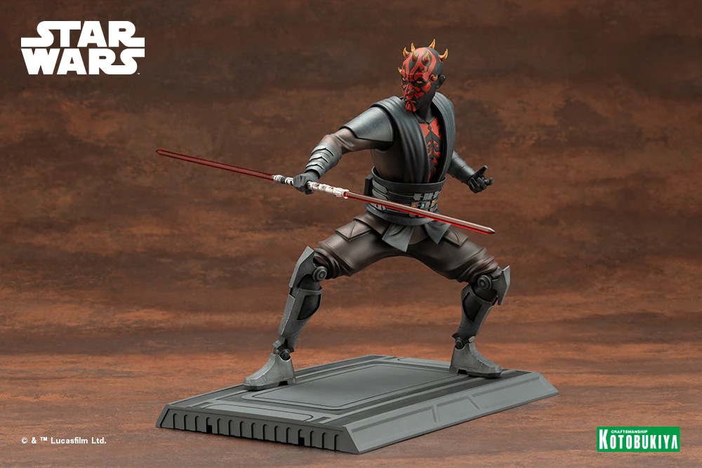 Star Wars: The Clone Wars ArtFX Darth Maul 1/7 Scale Figure - Image 3