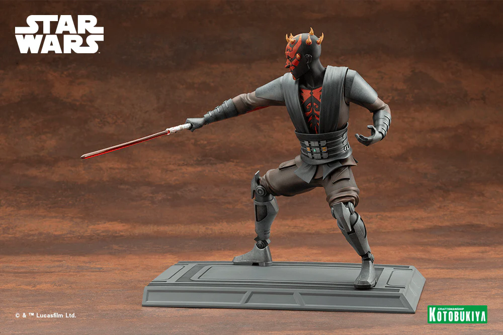 Star Wars: The Clone Wars ArtFX Darth Maul 1/7 Scale Figure - Image 4