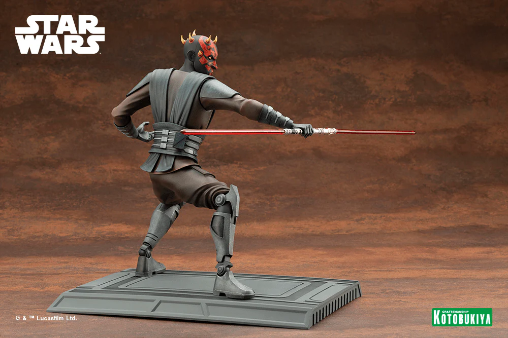 Star Wars: The Clone Wars ArtFX Darth Maul 1/7 Scale Figure - Image 6