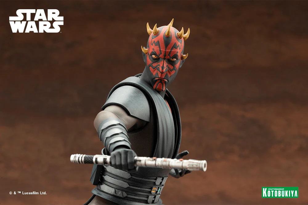 Star Wars: The Clone Wars ArtFX Darth Maul 1/7 Scale Figure - Image 7