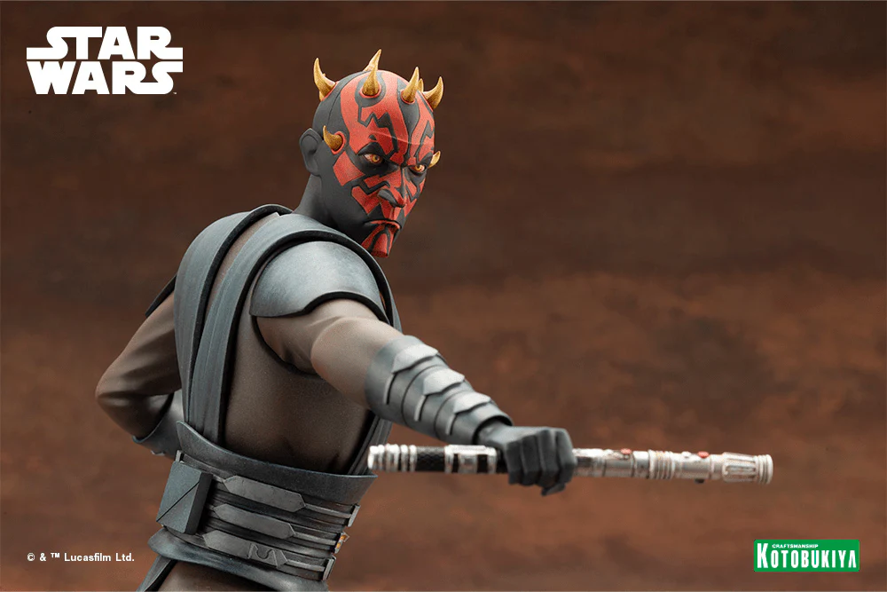 Star Wars: The Clone Wars ArtFX Darth Maul 1/7 Scale Figure - Image 8
