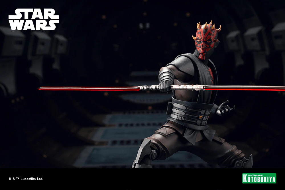 Star Wars: The Clone Wars ArtFX Darth Maul 1/7 Scale Figure - Image 9
