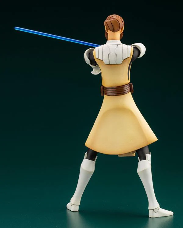 Star Wars: The Clone Wars ArtFX+ Obi-Wan Kenobi Statue (With Ahsoka Tano Piece) - Image 6