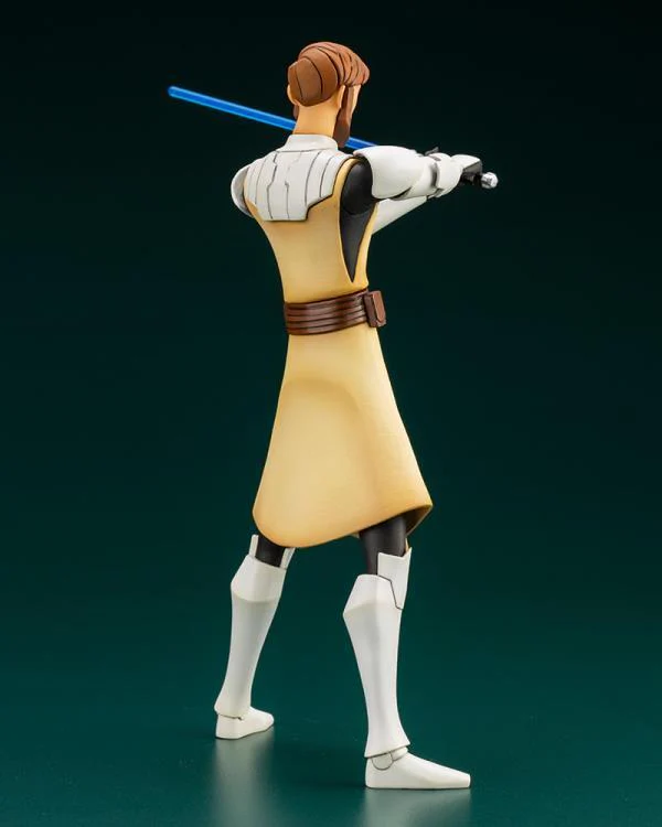Star Wars: The Clone Wars ArtFX+ Obi-Wan Kenobi Statue (With Ahsoka Tano Piece) - Image 7