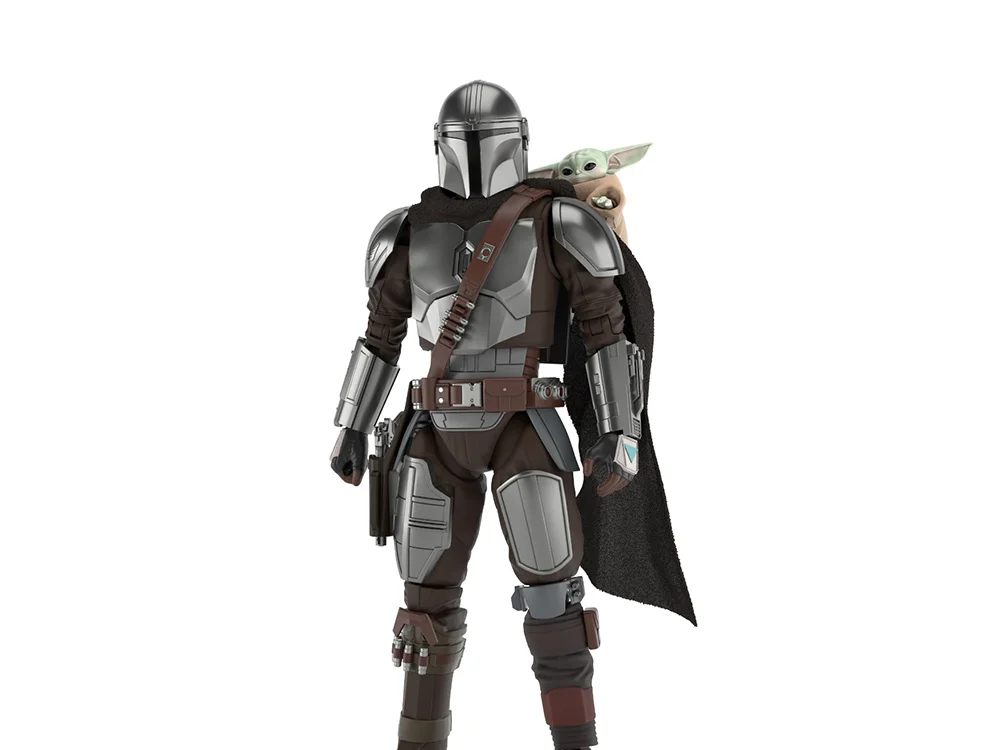 Star Wars The Mandalorian and Grogu The Mandalorian and Grogu Model Kit Set