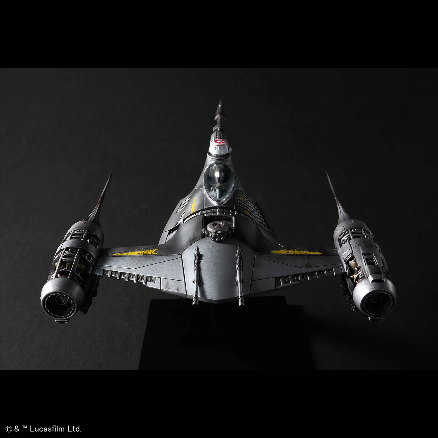 Star Wars The Mandalorian Mandalorian N-1 Starfighter 1/48 Scale Model Kit - Image 10