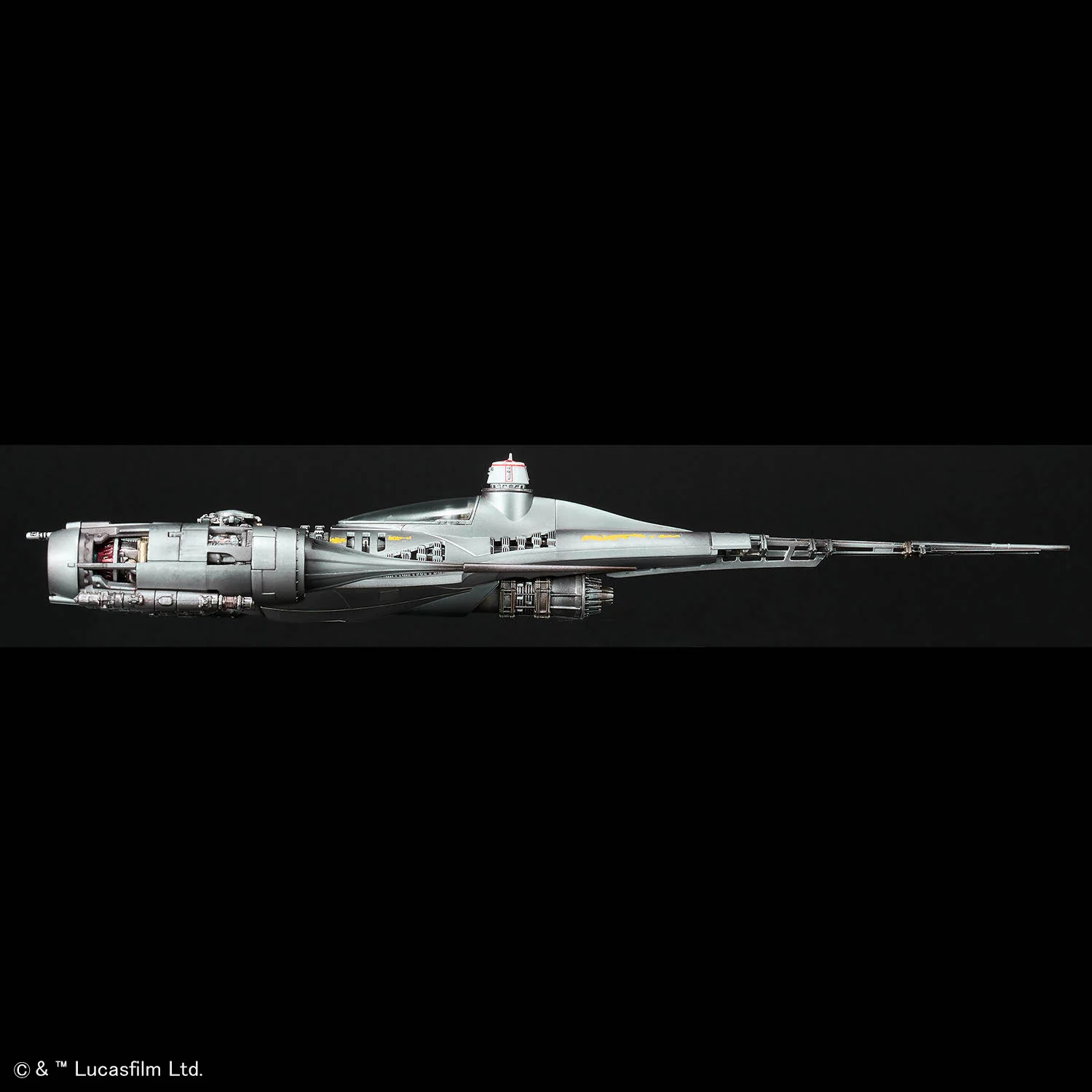 Star Wars The Mandalorian Mandalorian N-1 Starfighter 1/48 Scale Model Kit - Image 11