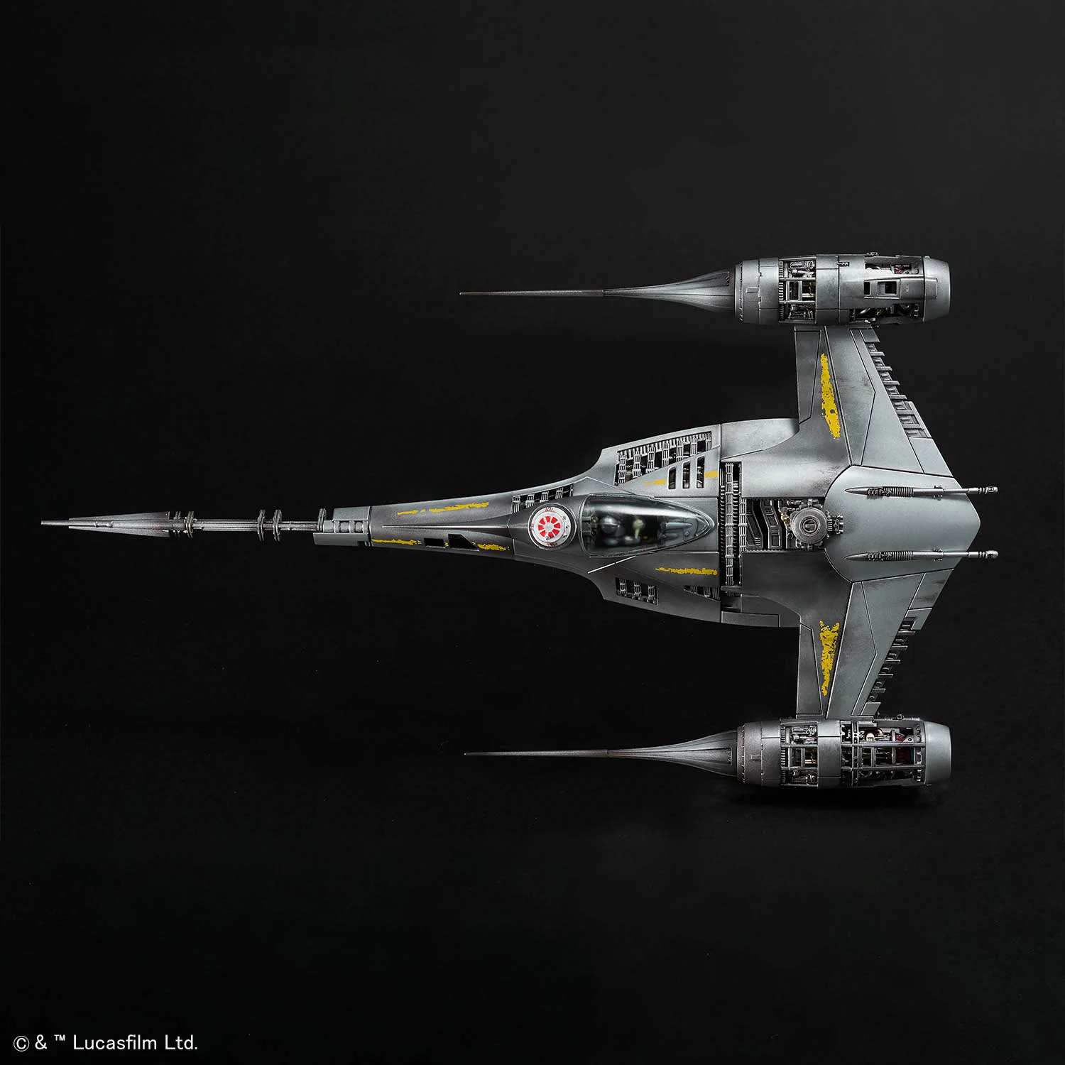 Star Wars The Mandalorian Mandalorian N-1 Starfighter 1/48 Scale Model Kit - Image 7