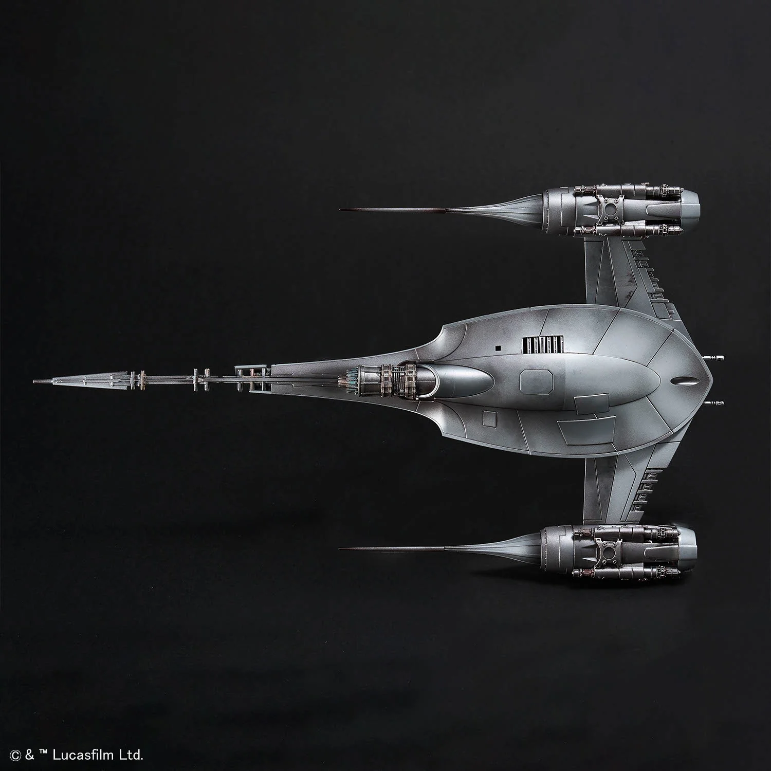Star Wars The Mandalorian Mandalorian N-1 Starfighter 1/48 Scale Model Kit - Image 8