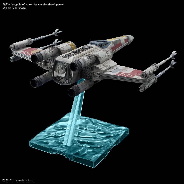 Star Wars X-Wing Starfighter Red 5 (Rise of Skywalker) 1/72 Scale Model Kit - Image 3