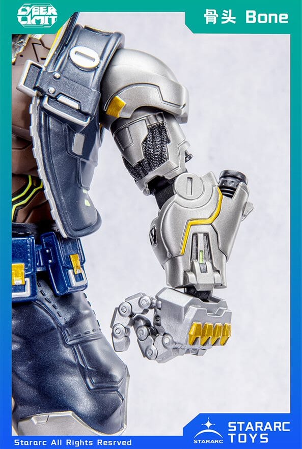 Stararc Toys Cyber Limit Series Bone 1/12 Scale Action Figure - Image 5