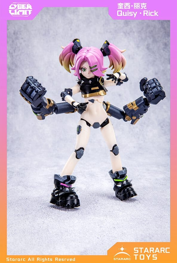 Stararc Toys Cyber Limit Series Quisy Rick 1/12 Scale Action Figure - Image 3