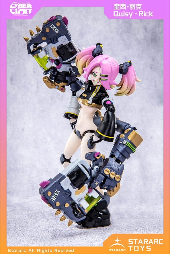 Stararc Toys Cyber Limit Series Quisy Rick 1/12 Scale Action Figure - Image 5