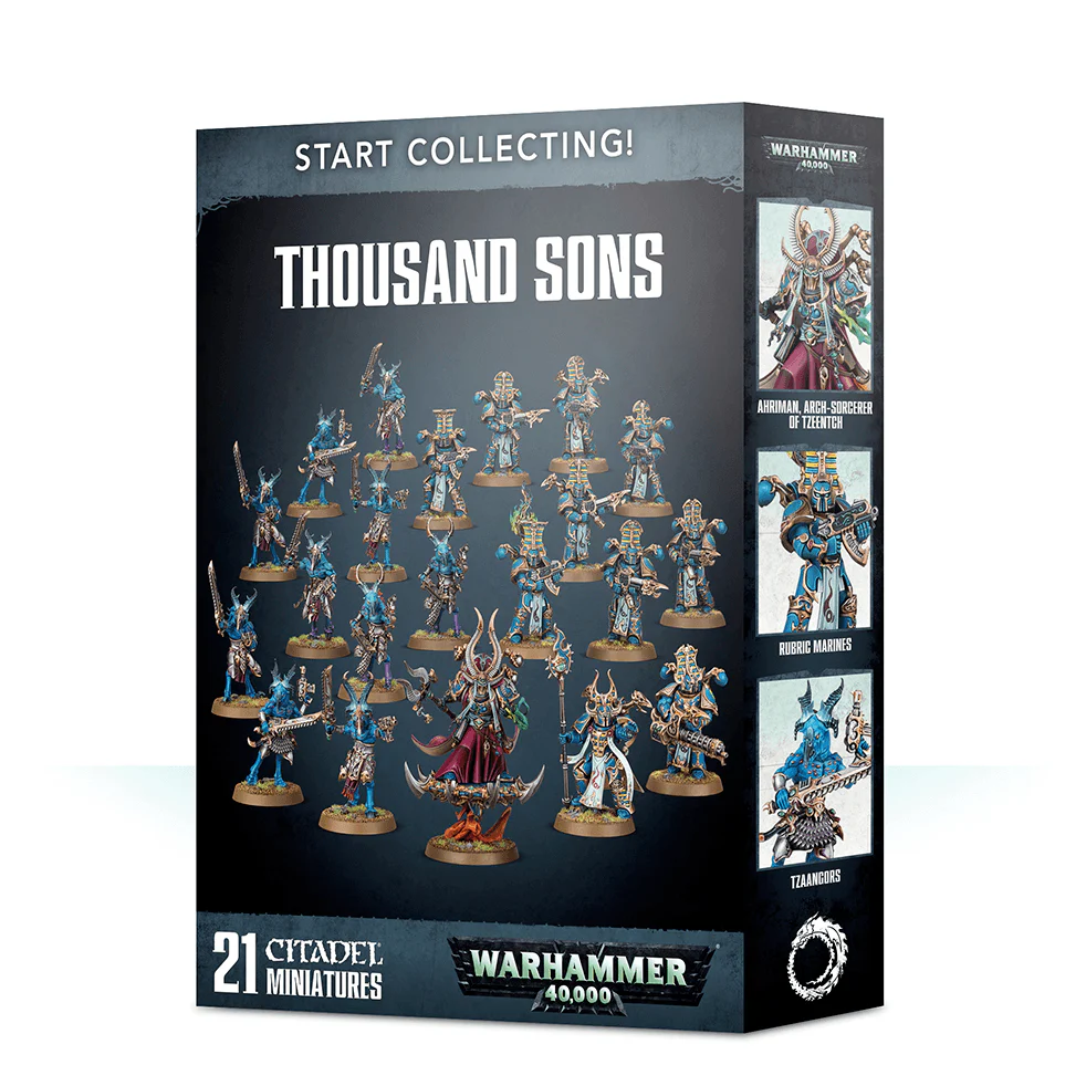 Start Collecting Thousand Sons Warhammer 40K Chaos NIB