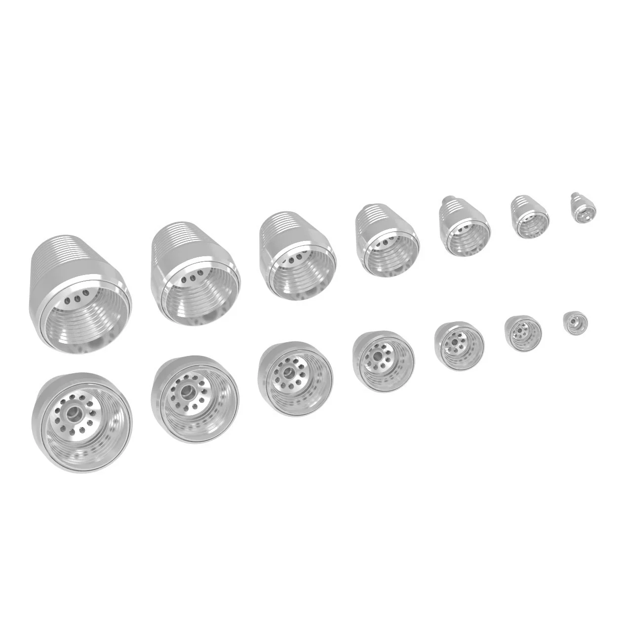 HiQ Parts STD Thruster Normal 14.0mm (2sets) - Image 4