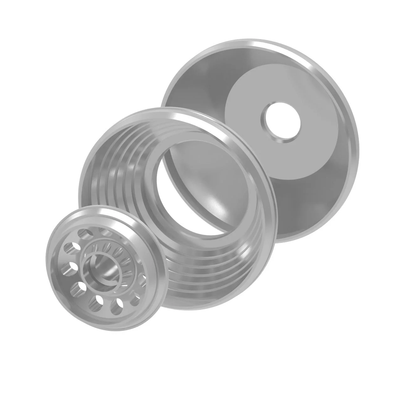 HiQ Parts STD Thruster Short 16.0mm (2sets) - Image 2