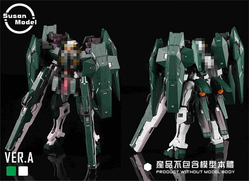 SU015A Susan Model R3 Modified Parts A for 1/100 MG GN-002 Dynames Model (Green) - Image 2