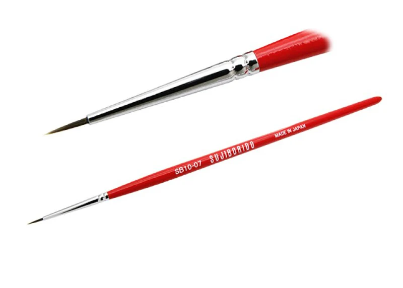 Sujiborido EXCELLON Detailing Brush (Width 1.0mm Length 7.0mm)