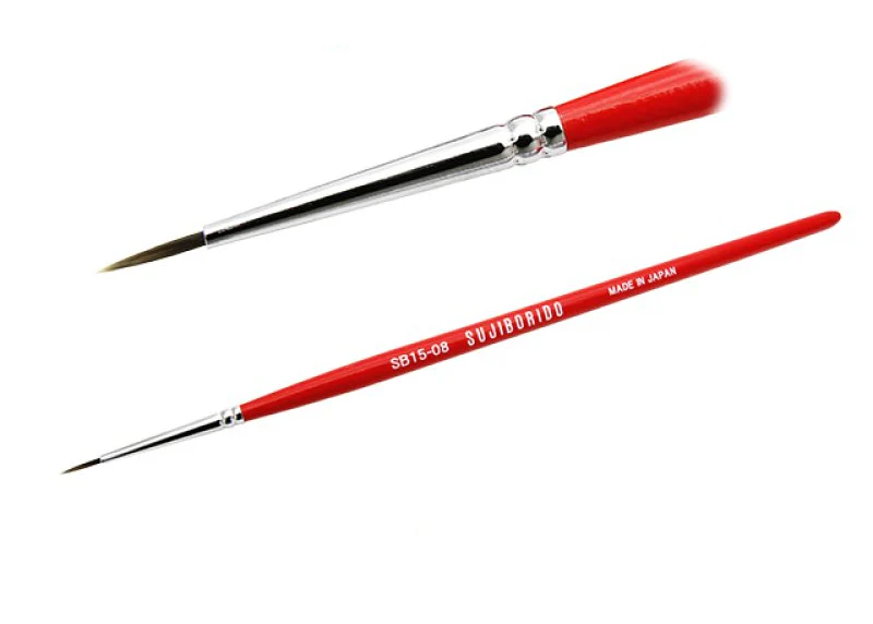 Sujiborido EXCELLON Detailing Brush (Width 1.5mm Length 8.0mm)