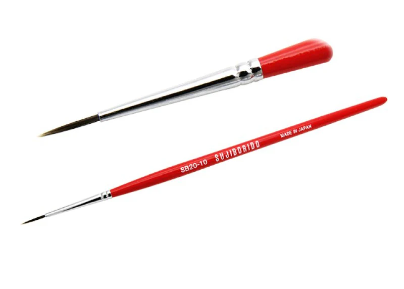 Sujiborido EXCELLON Detailing Brush (Width 2.0mm Length 10.0mm)