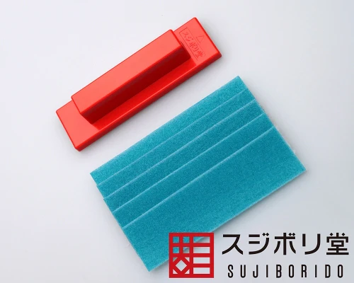 Sujiborido Magic File Holder with 5 Sanding Sheets (400 Grit)