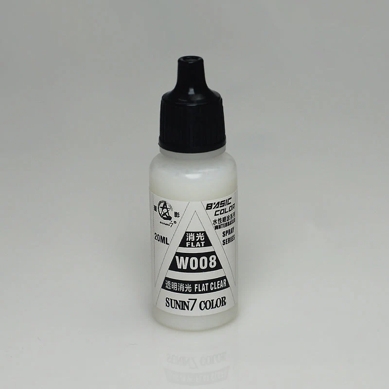 Sunin Acrylic Basic Color W008 Flat Clear (Flat)