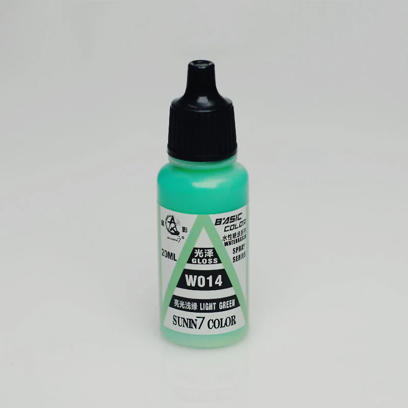 Sunin Acrylic Basic Color W014: Light Green (Gloss)