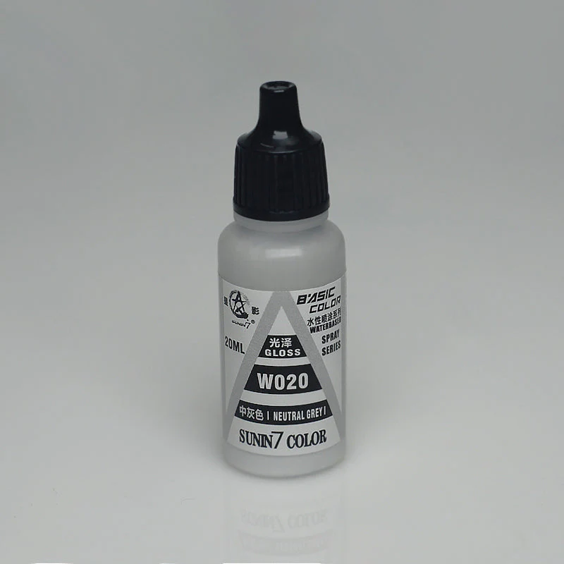 Sunin Acrylic Basic Color W020: Neutral Grey (Gloss)