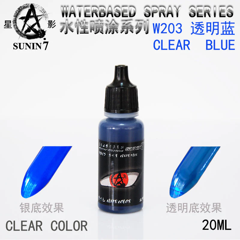 Sunin Acrylic Clear Color W203: Clear Blue - Image 2