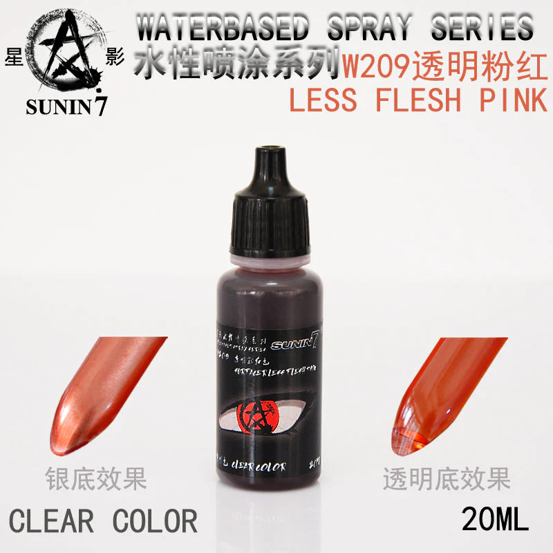 Sunin Acrylic Clear Color W209: Less Flesh Pink - Image 2