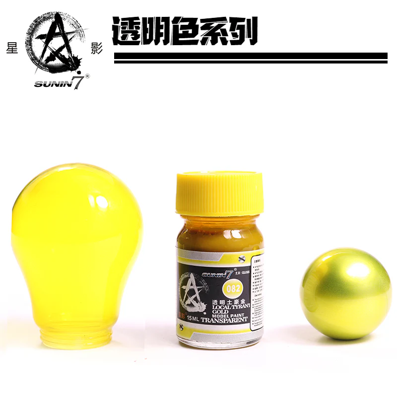 Sunin Clear Color 082: Transparent Local Tyrants Gold (Gloss)