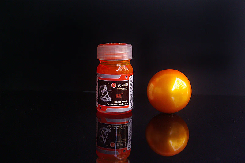 Sunin Fluorescent Color 106: Clear Orange (Fluorescent)