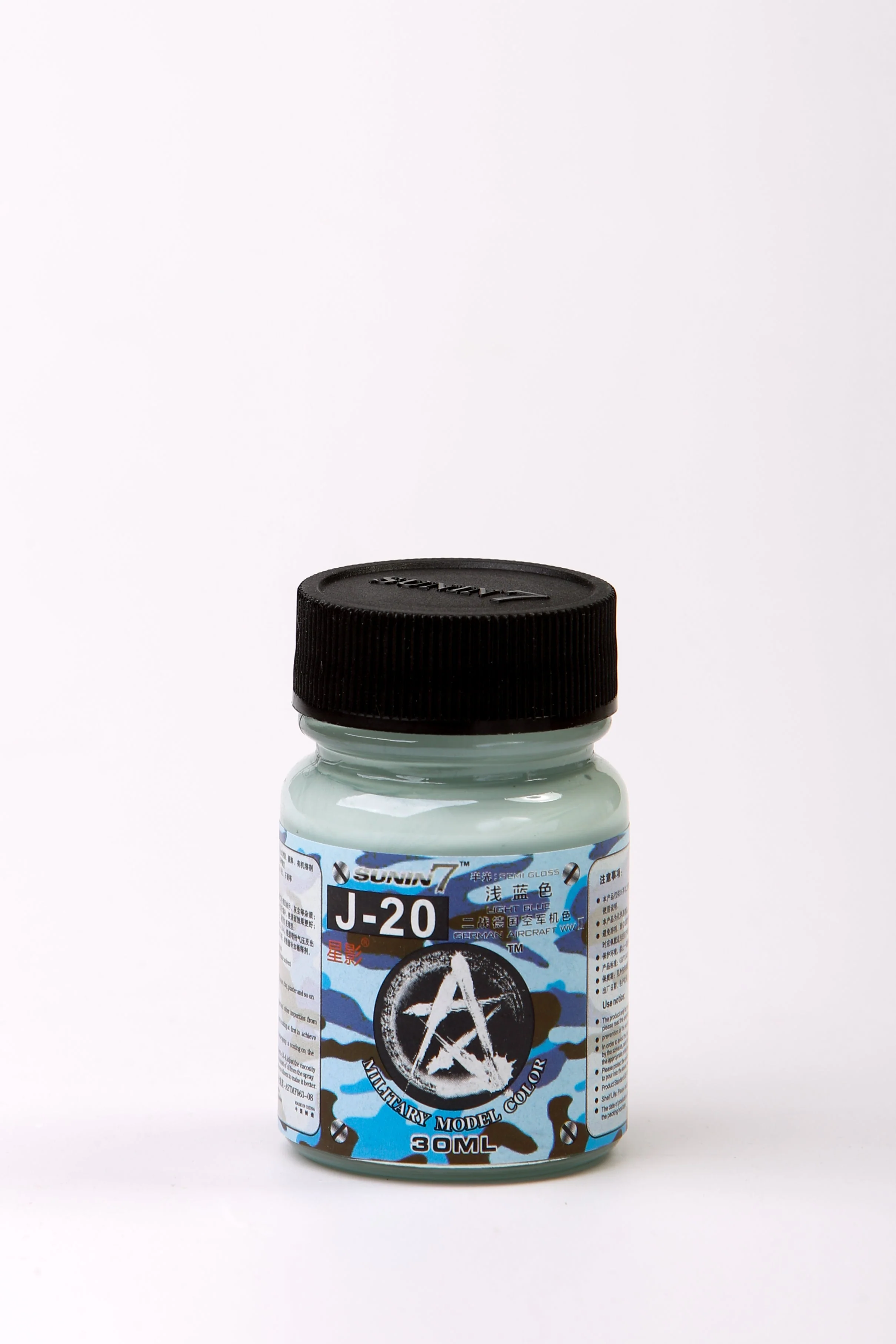 Sunin Military Model Color J-20: Light Blue - Image 2