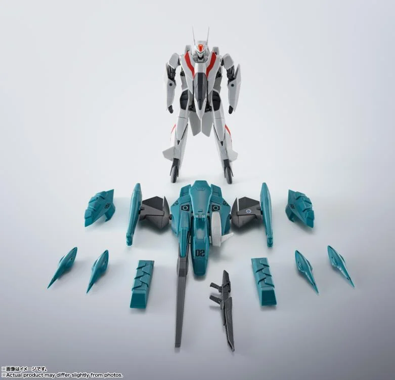 Super Dimensional Fortress Macross II Lovers Again Hi-Metal R VF-2SS Valkyrie II + SAP (Silvie Gena Use) Action Figure - Image 14