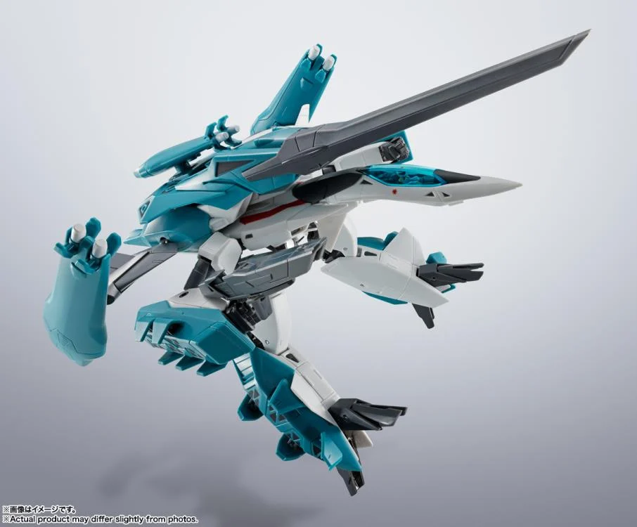 Super Dimensional Fortress Macross II Lovers Again Hi-Metal R VF-2SS Valkyrie II + SAP (Silvie Gena Use) Action Figure - Image 6