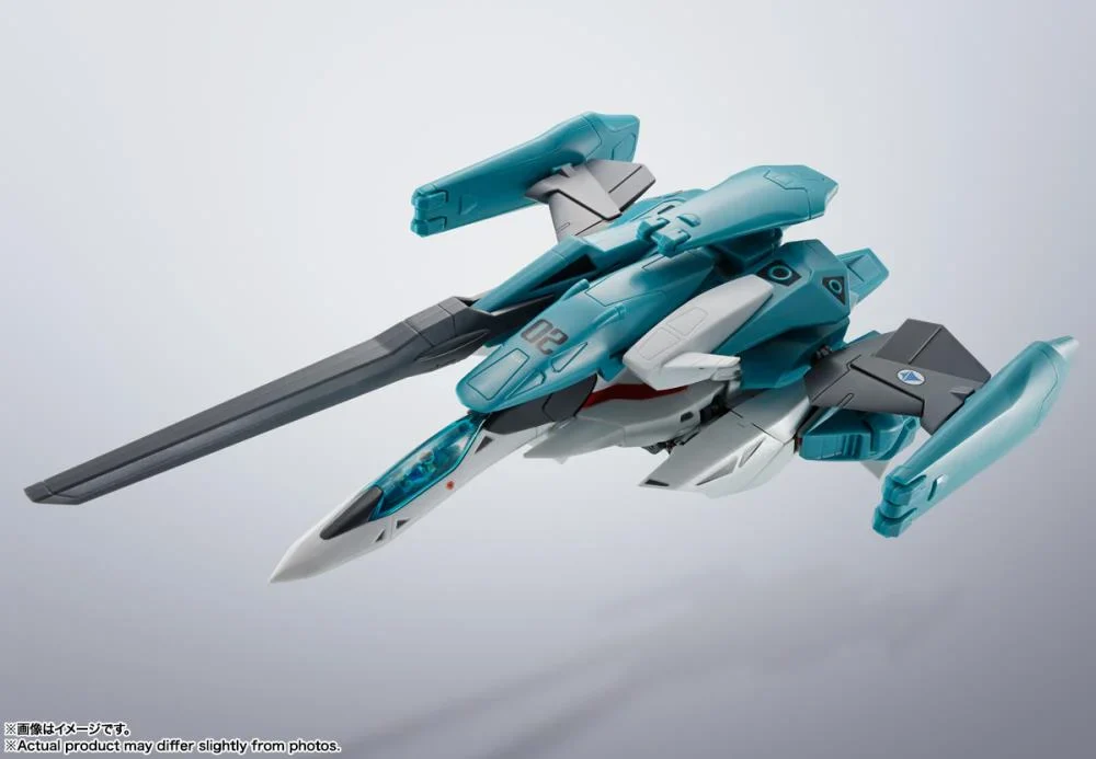 Super Dimensional Fortress Macross II Lovers Again Hi-Metal R VF-2SS Valkyrie II + SAP (Silvie Gena Use) Action Figure - Image 8