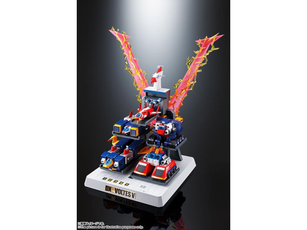 Super Electromagnetic Machine Voltes V DX Soul of Chogokin Voltes V - Image 11