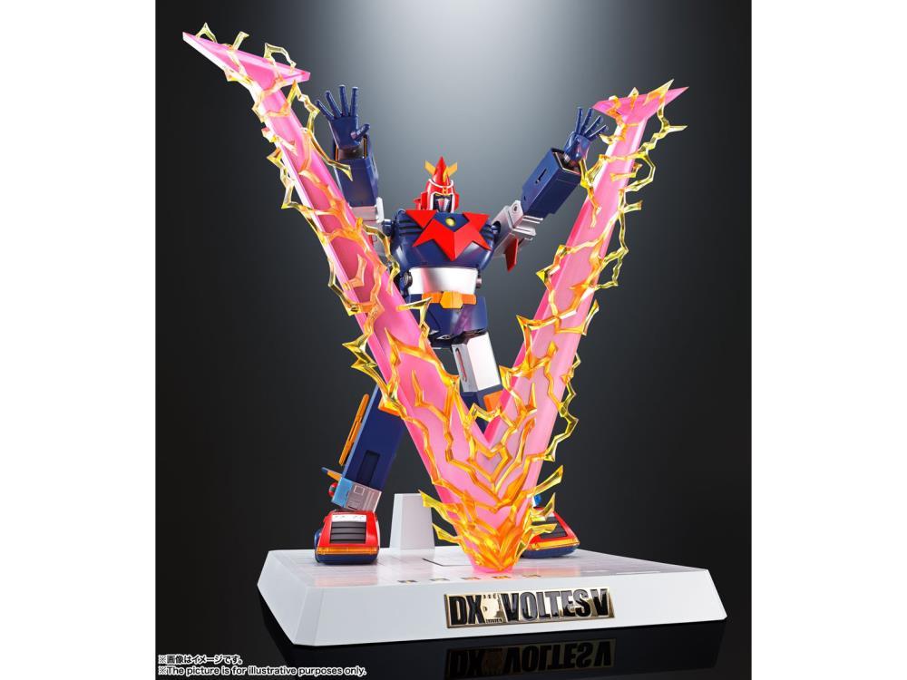 Super Electromagnetic Machine Voltes V DX Soul of Chogokin Voltes V - Image 7
